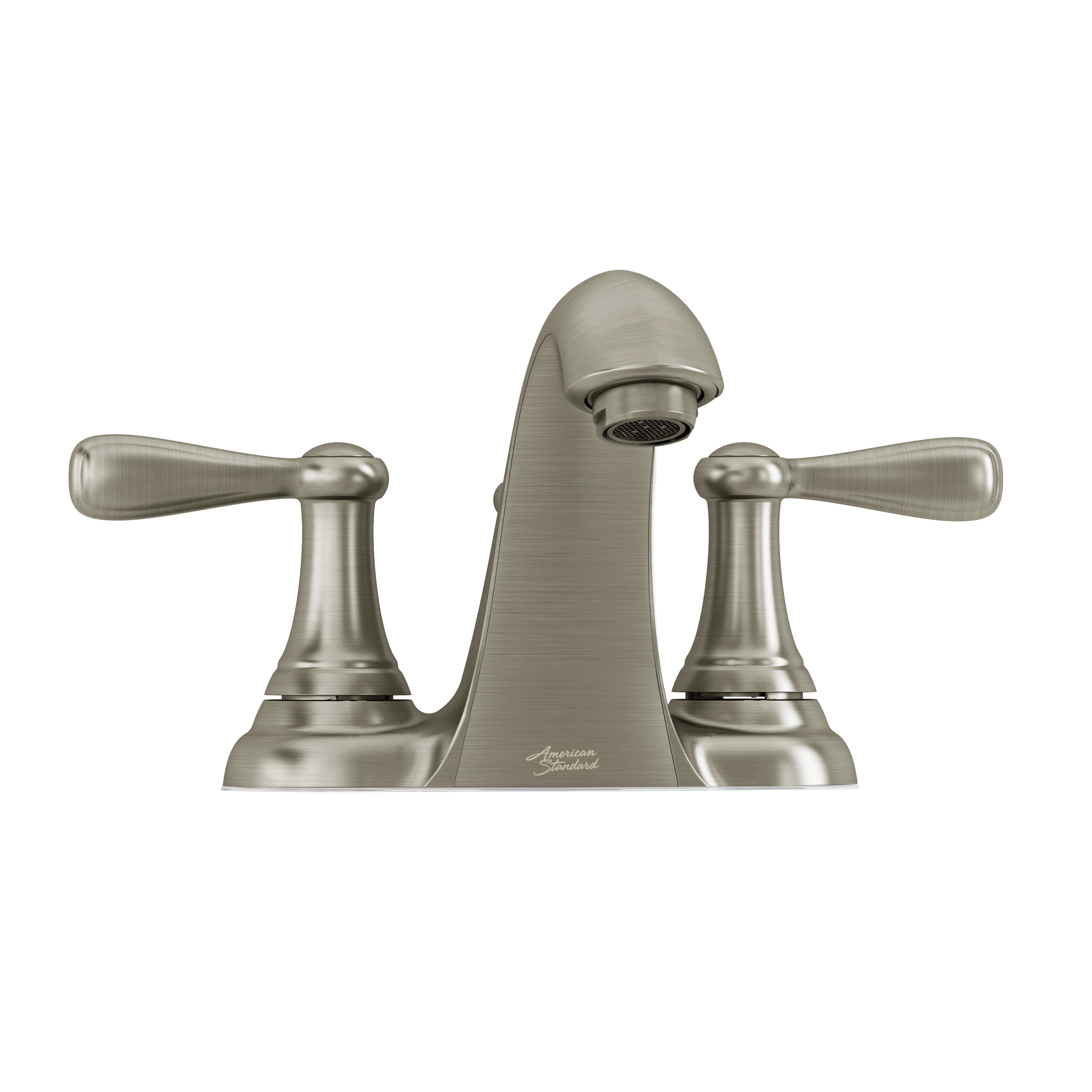 Marquette 7764SF Bathroom Faucet, 1.5 gpm, 2-Faucet Handle, Metal, Brushed Nickel, Lever Handle