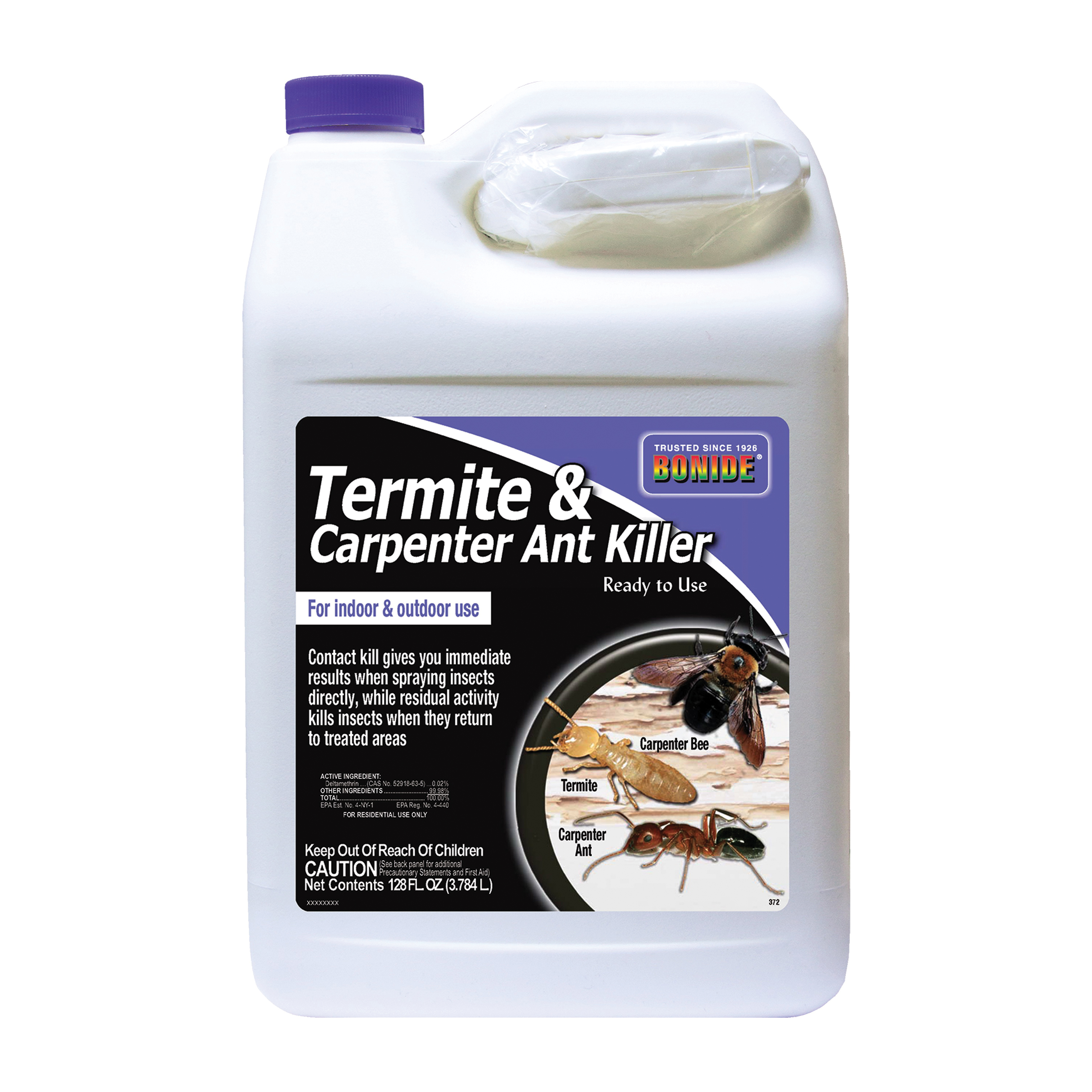 372 Termite and Carpenter Ant Killer, Liquid, 1 gal Can