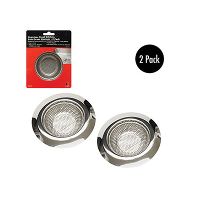 Keeney K820-33 Sink Strainer, Stainless Steel, For: 4-1/2 in Dia Large Kitchen Sink Drain