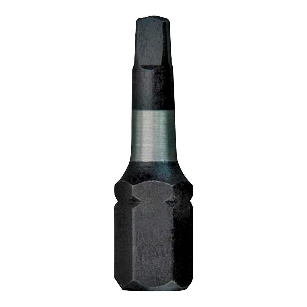 Milwaukee SHOCKWAVE 48-32-4606 Power Bit, #2 Drive, Square Recess Drive, 1/4 in Shank, Hex Shank, 2 in L