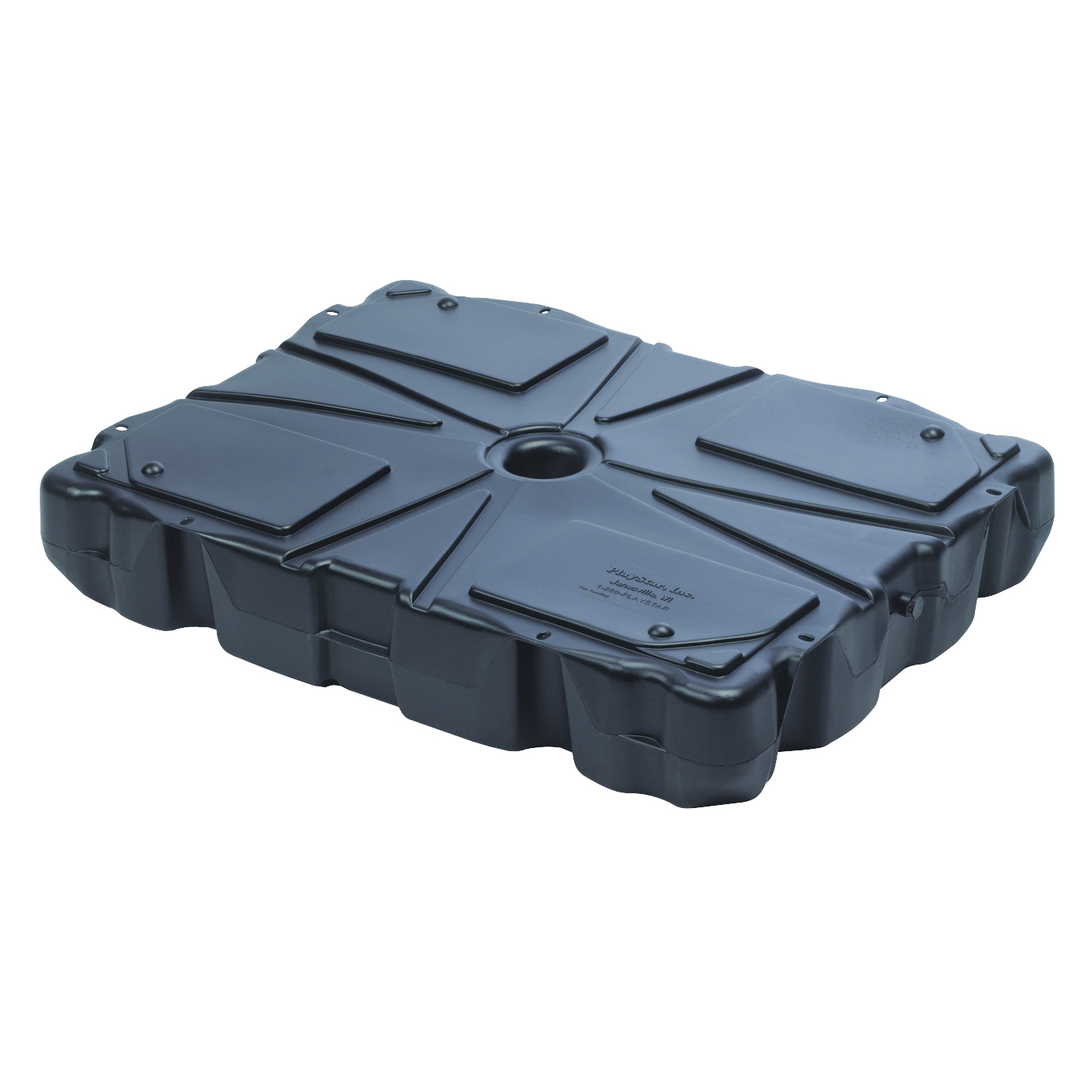 PS 1155 Dock Float, 36 in L, 48 in W, 9 in H, Polyethylene