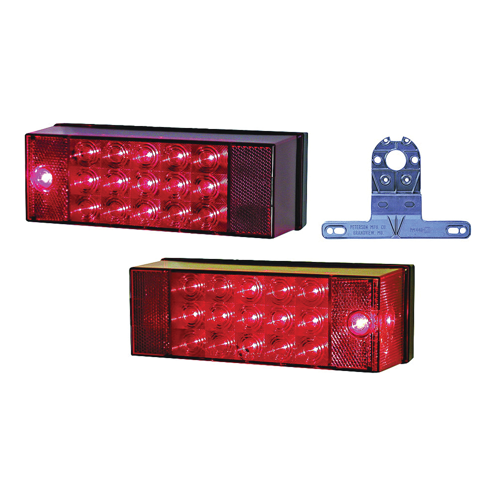 V947 LED Light Kit, 12 V, 2-Lamp, LED Lamp, Red Lamp