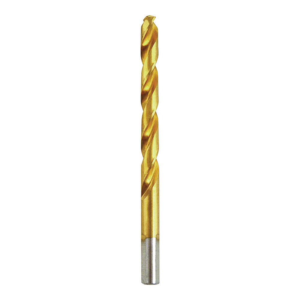 220551OR Jobber Drill Bit, 13/32 in Dia, 5-1/4 in OAL, 3-Flat, Reduced Shank