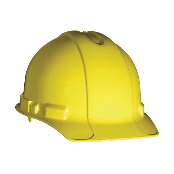 3M CHH-R-Y6 Hard Hat, 11 in L x 8-1/2 in W x 7 in H, 4-Point Suspension, Polyethylene Shell, Yellow, Class: C, E, G - 5