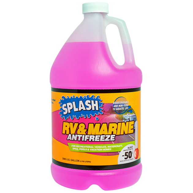 SPLASH 619527 RC and Marine Anti-Freeze, 1 gal Bottle, Pink - 2