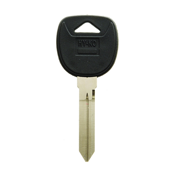 12005B96 Key Blank, Brass/Plastic, Nickel