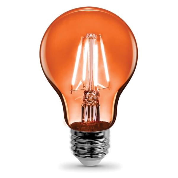 Feit Electric A19/TO/LED LED Bulb, General Purpose, 450 Lumens, 4.5 W, A19 Lamp, 25 W Equivalent, E26 Lamp Base, Clear