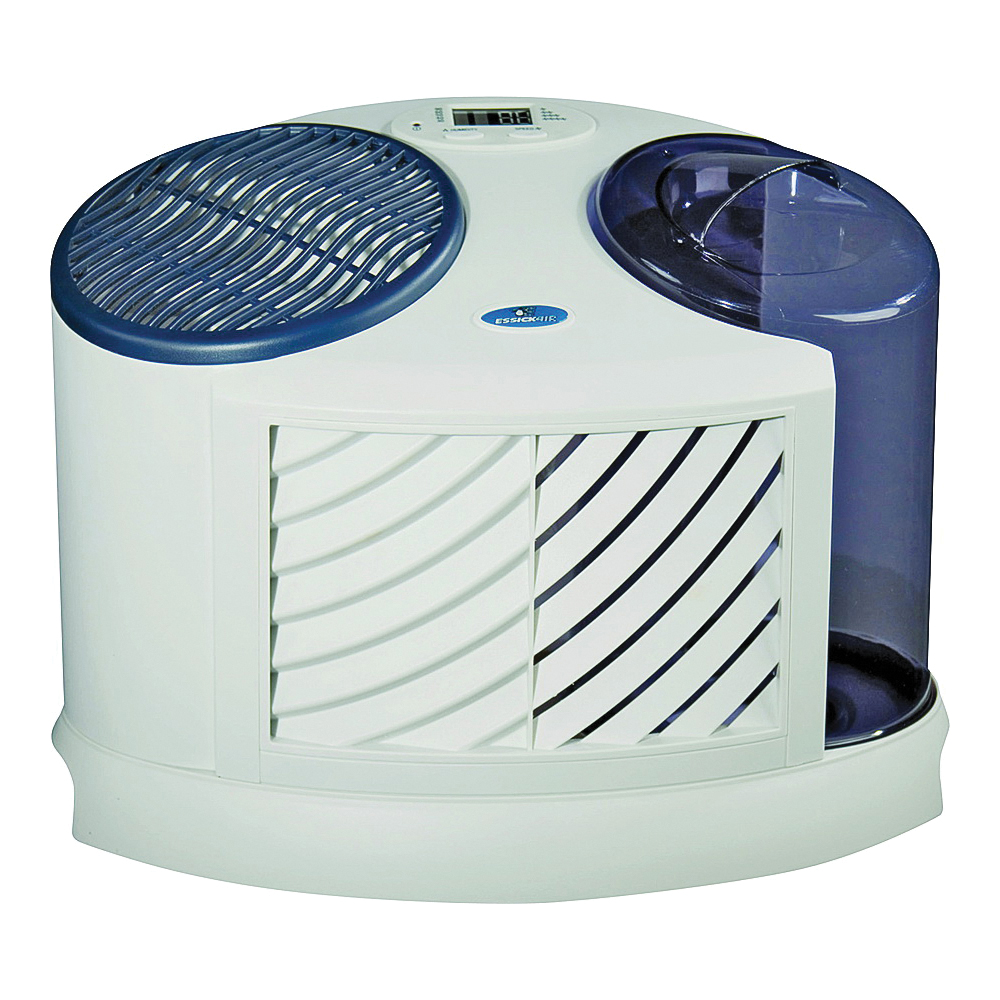 7D6 100 Evaporative Humidifier, 120 V, 4-Speed, 1000 sq-ft Coverage Area, 2 gal Tank, Digital Control