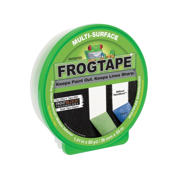 1358465 Painting Tape, 60 yd L, 1.41 in W, Green