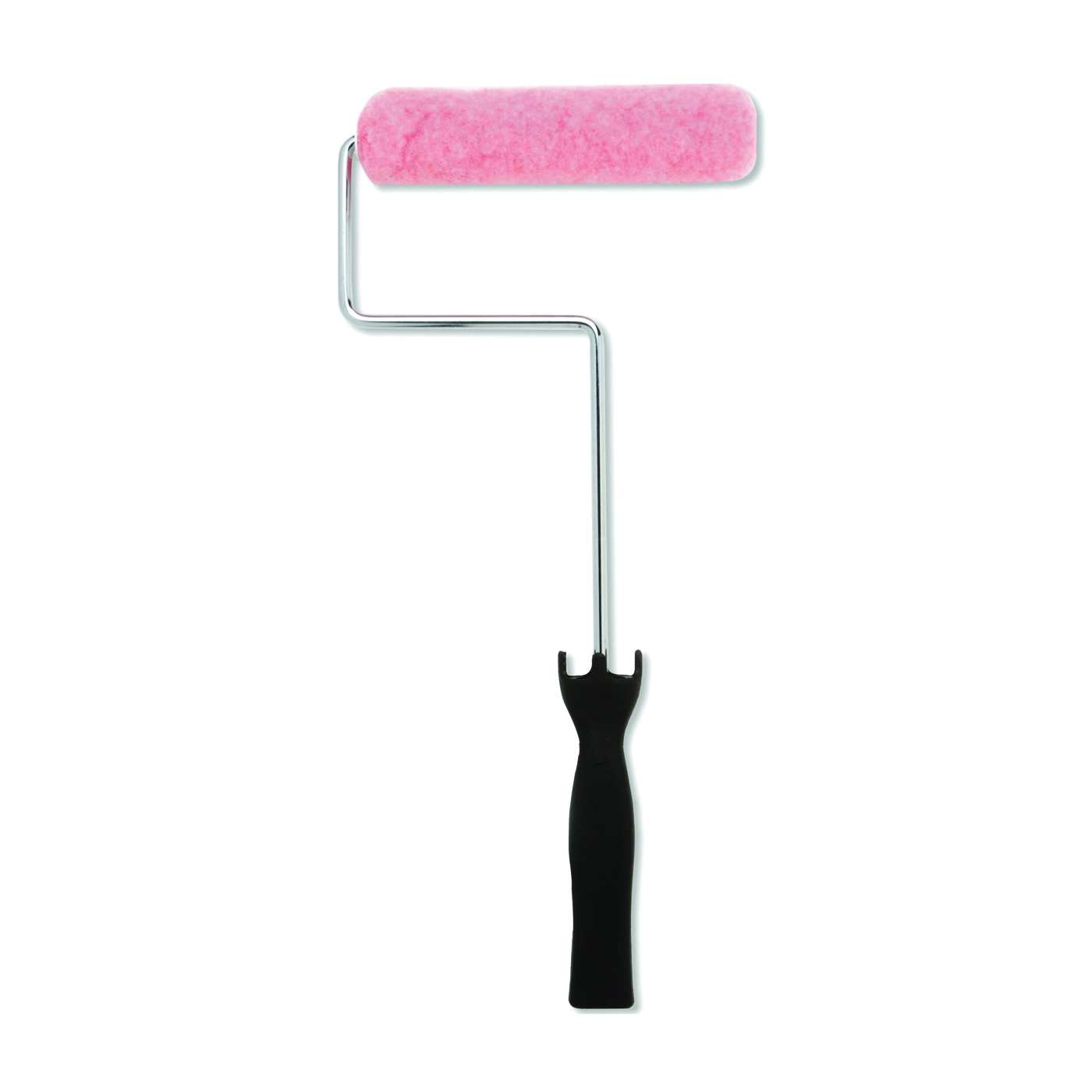44246 Mini Roller, 1/2 in Nap, Polyester Cover, Plastic Handle, Whizz Roller System Mini Roller Handle