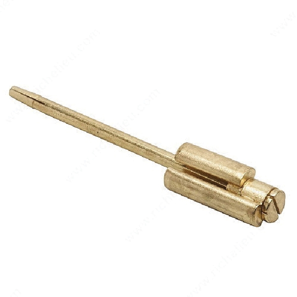 221301272 Hinge Pin Door Stop, Metal, Polished Brass