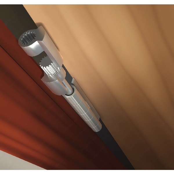 Onward 221301274 Hinge Pin Door Stop, Metal, Brushed Nickel/Satin Nickel