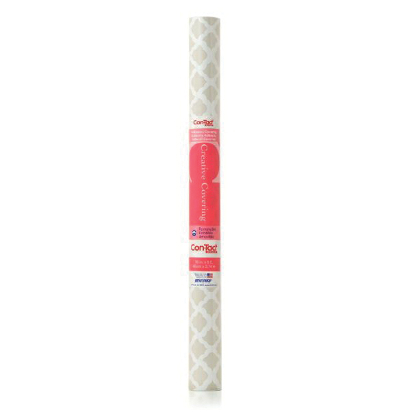 Con-Tact Creative Covering 09F-C9A0A3-12 Shelf Liner, 9 ft L, 18 in W, Glacier Gray - 3