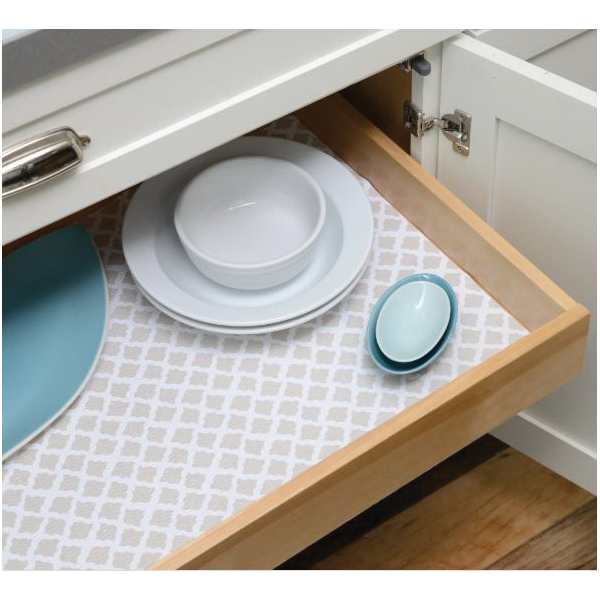 Con-Tact Creative Covering 09F-C9A0A3-12 Shelf Liner, 9 ft L, 18 in W, Glacier Gray - 4