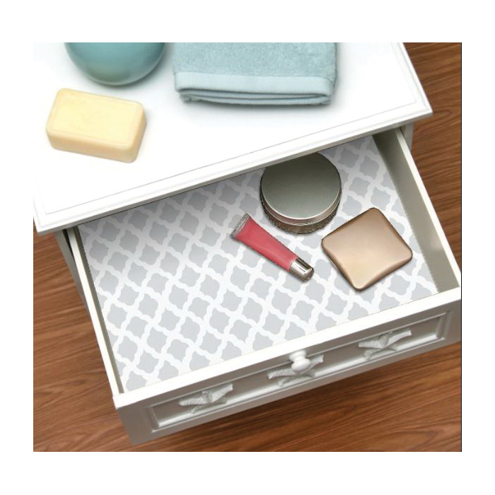 Con-Tact Creative Covering 09F-C9A0A3-12 Shelf Liner, 9 ft L, 18 in W, Glacier Gray - 5