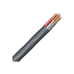 Southwire 6/3NM-WGX125 Sheathed Cable, 6 AWG Wire, 3 -Conductor, Copper Conductor, PVC Insulation - 1