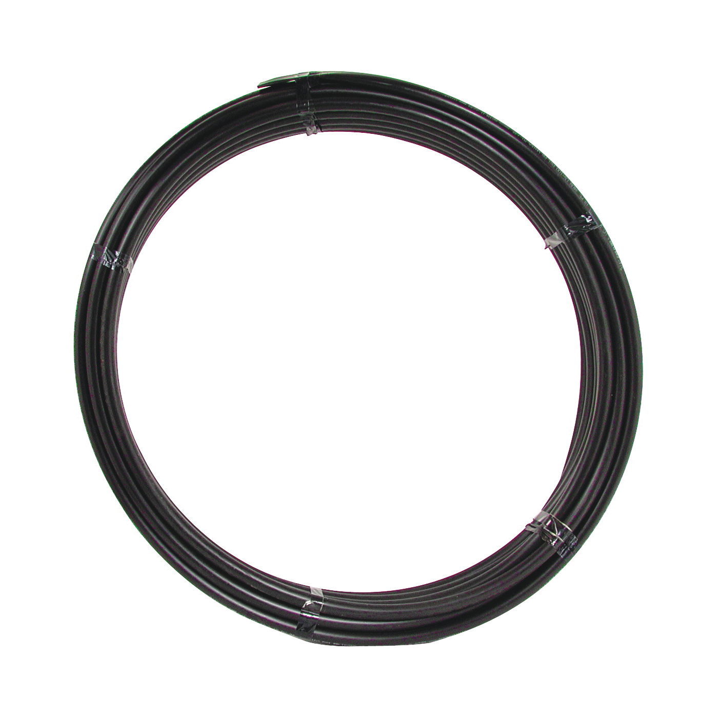18125 Pipe Tubing, 1-1/4 in, Plastic, Black, 100 ft L