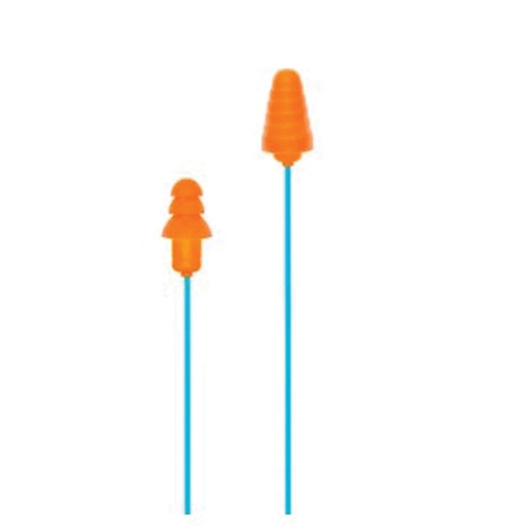 Plugfones Guardian Plus PGP-UO Wired Earphone, 23/26 dB SPL, Light Blue/Orange - 2