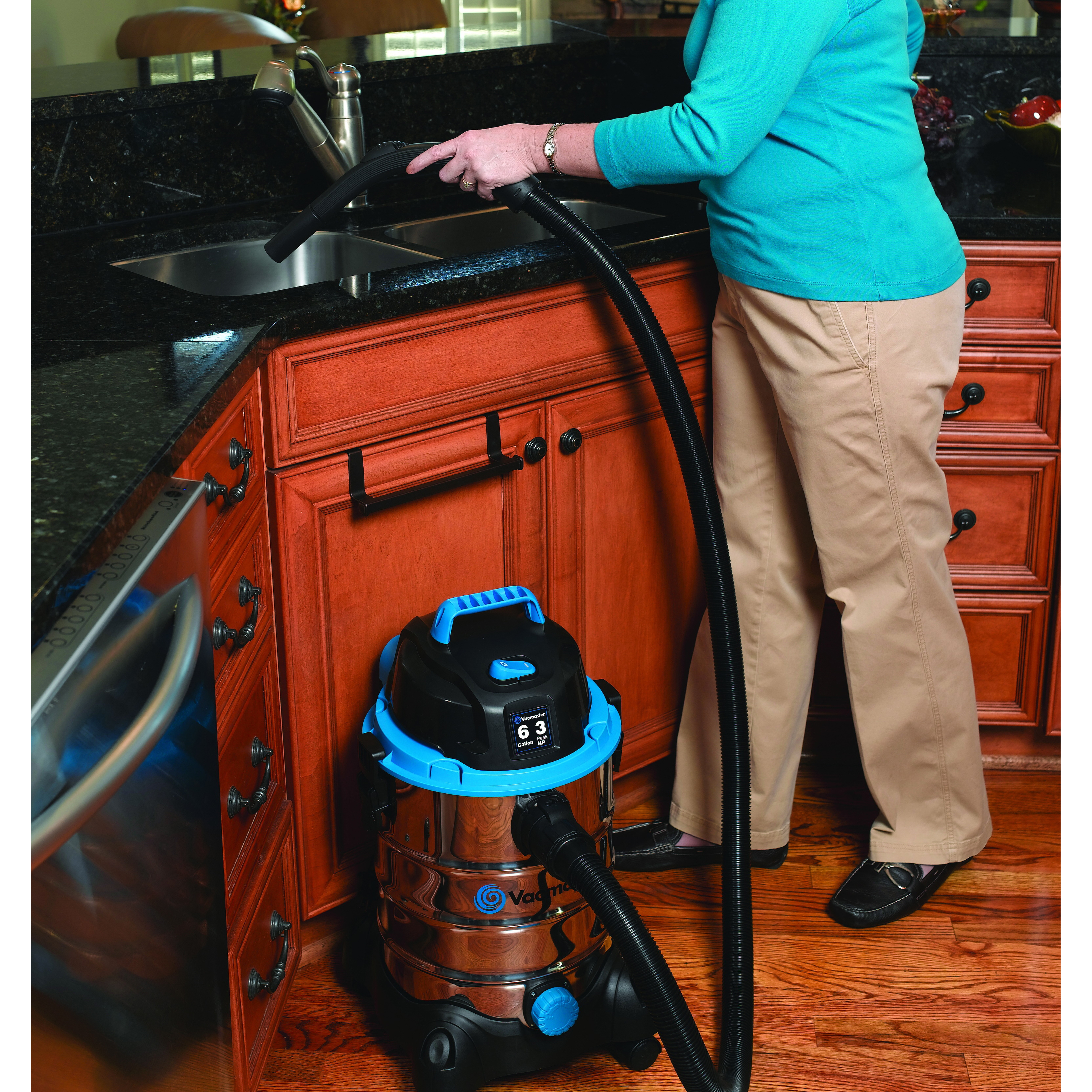 Vacmaster VQ607SFD Wet and Dry Vacuum Cleaner, 6 gal, Cartridge - 4