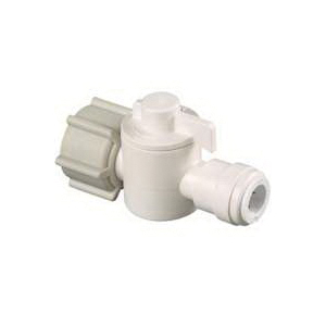 Watts 3552-0808/P-673 In-Line Valve, 1/2 x 3/8 in Connection, NPS x CTS, 250 psi Pressure, Thermoplastic Body