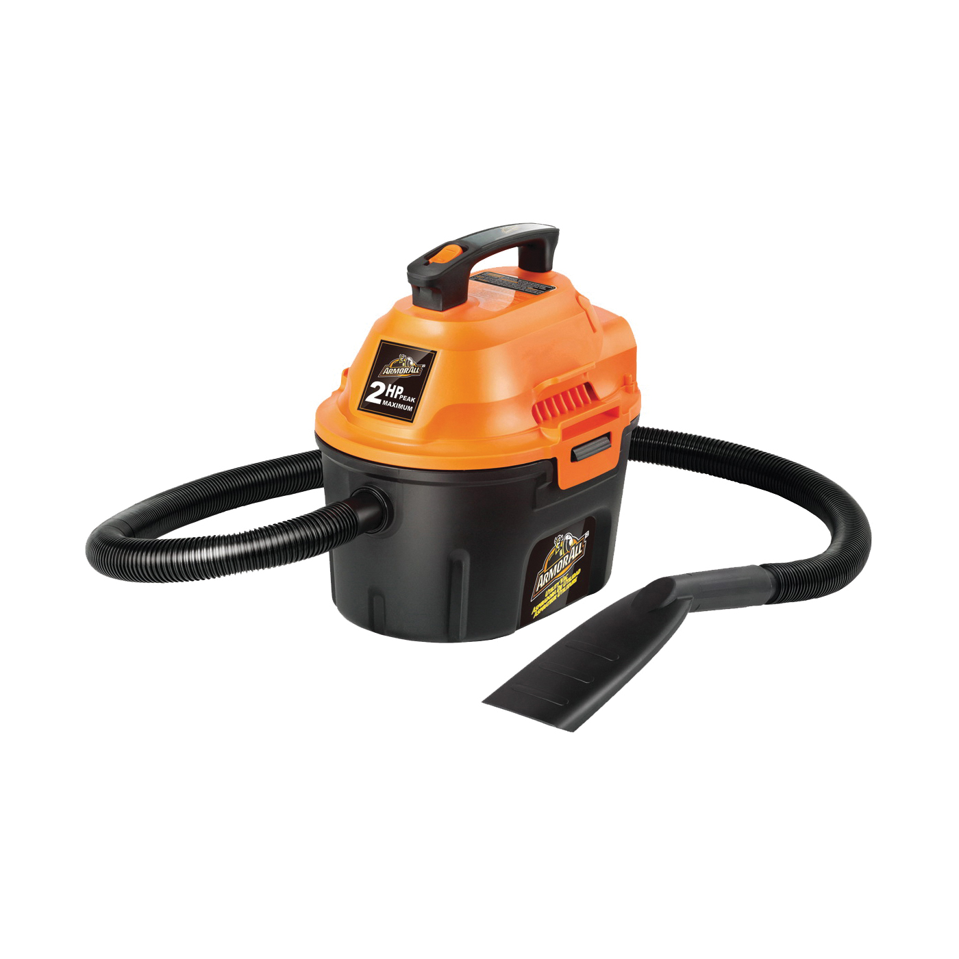 AA255 Wet and Dry Vacuum Cleaner, 2.5 gal Vacuum, Quiet, Foam Sleeve Filter