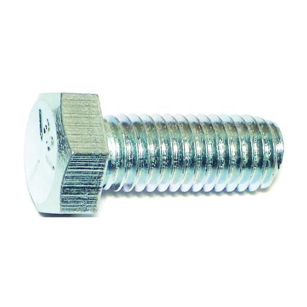00335 Cap Screw, 1/2-13 in Thread, 1-1/4 in L, Coarse Thread, Hex Drive, Zinc, Zinc, 50 PK