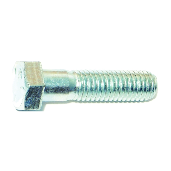 00338 Cap Screw, 1/2-13 in Thread, 2 in L, Coarse Thread, Hex Drive, Zinc, Zinc, 50 PK
