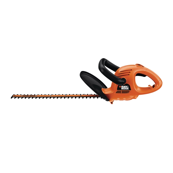 Black+Decker HT18 Electric Hedge Trimmer, 3.5 A, 120 V, 5/8 in Cutting Capacity, 18 in L x 2.32 in W Blade