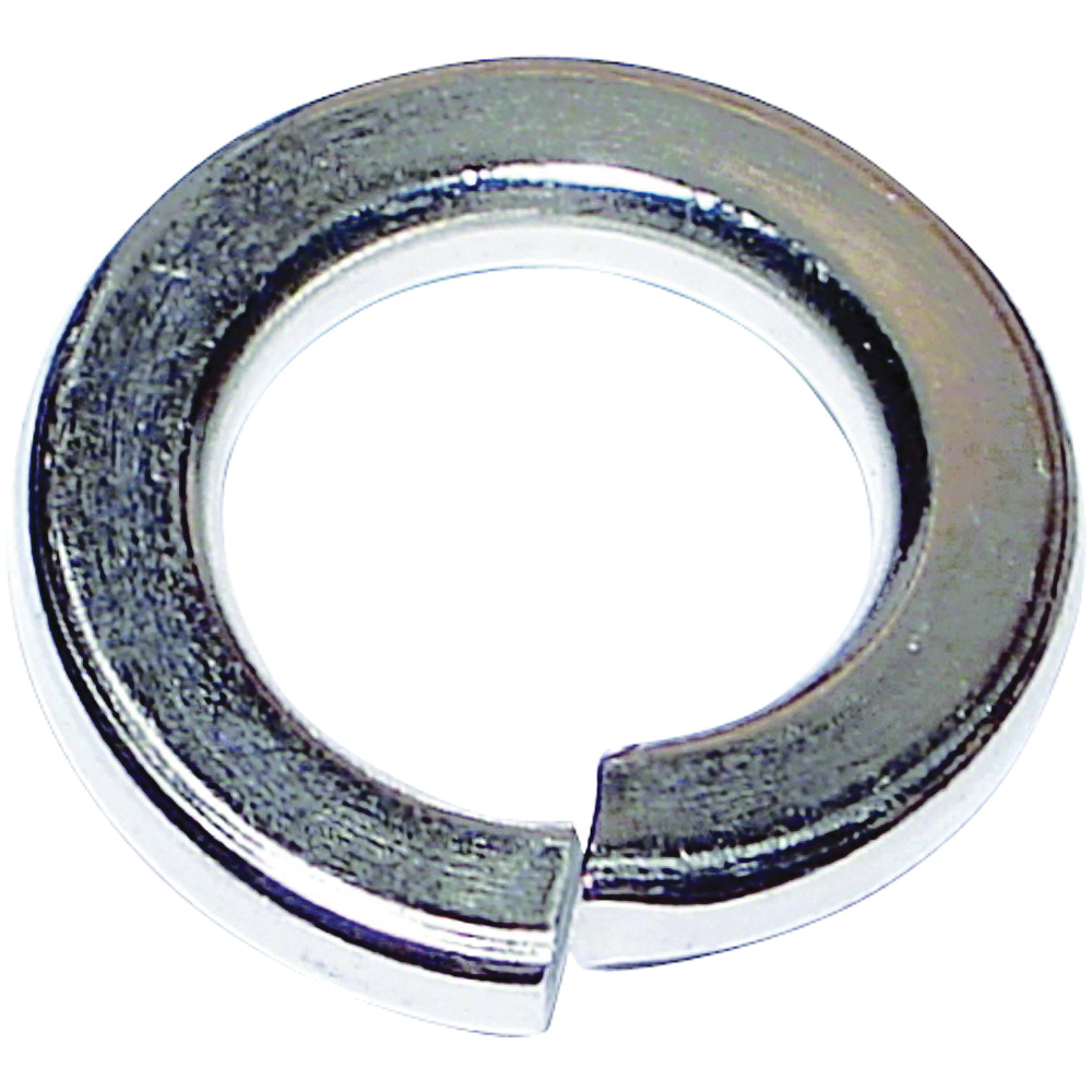 03944 Split Lock Washer, 1/4 in ID, 0.062 in Thick, Zinc, Zinc, 2 Grade