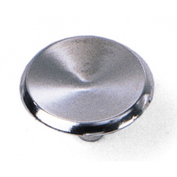 Laurey 20226 Laurey Modern Standards Series 20226 Cabinet Knob, 0.55 in Projection, Polished Chrome - 1