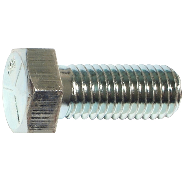 53386 Cap Screw, 5/8-11 Thread, 1-1/2 in L, Coarse Thread, Hex Drive, Zinc, 15 PK
