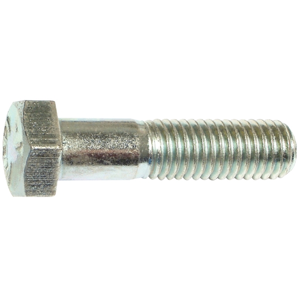53390 Cap Screw, 5/8-11 Thread, 2-1/2 in L, Coarse Thread, Hex Drive, Zinc, 15 PK