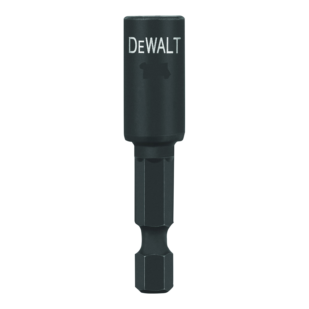 DeWALT IMPACT READY DW2222IR Nut Driver, 5/16 in Drive, 2-9/16 in L, 1/4 in L Shank, Hex Shank