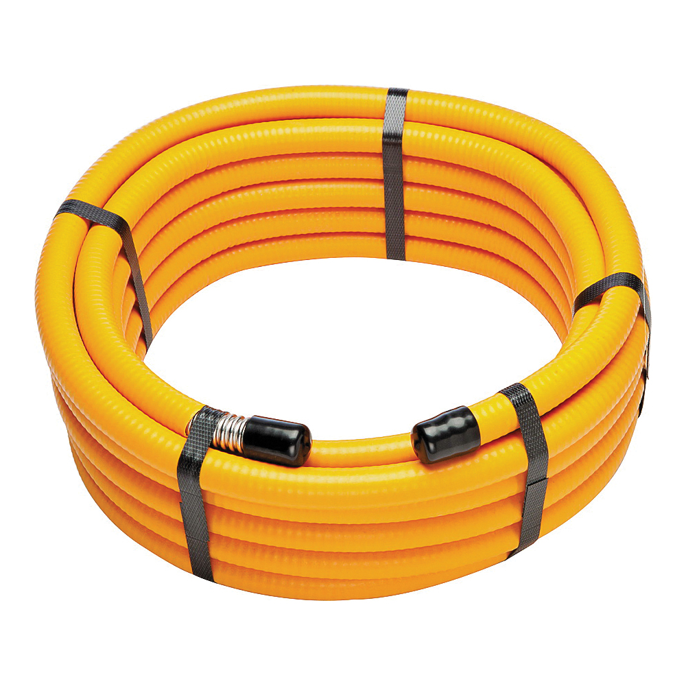 PFCT-34225 Flexible Hose, 3/4 in, Stainless Steel, Yellow, 225 ft L