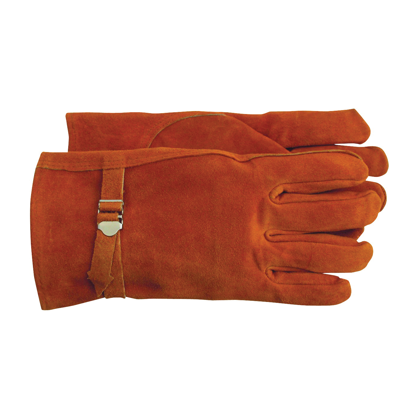 4071M Driver Gloves, M, Keystone Thumb, Open Cuff, Cowhide Leather, Brown