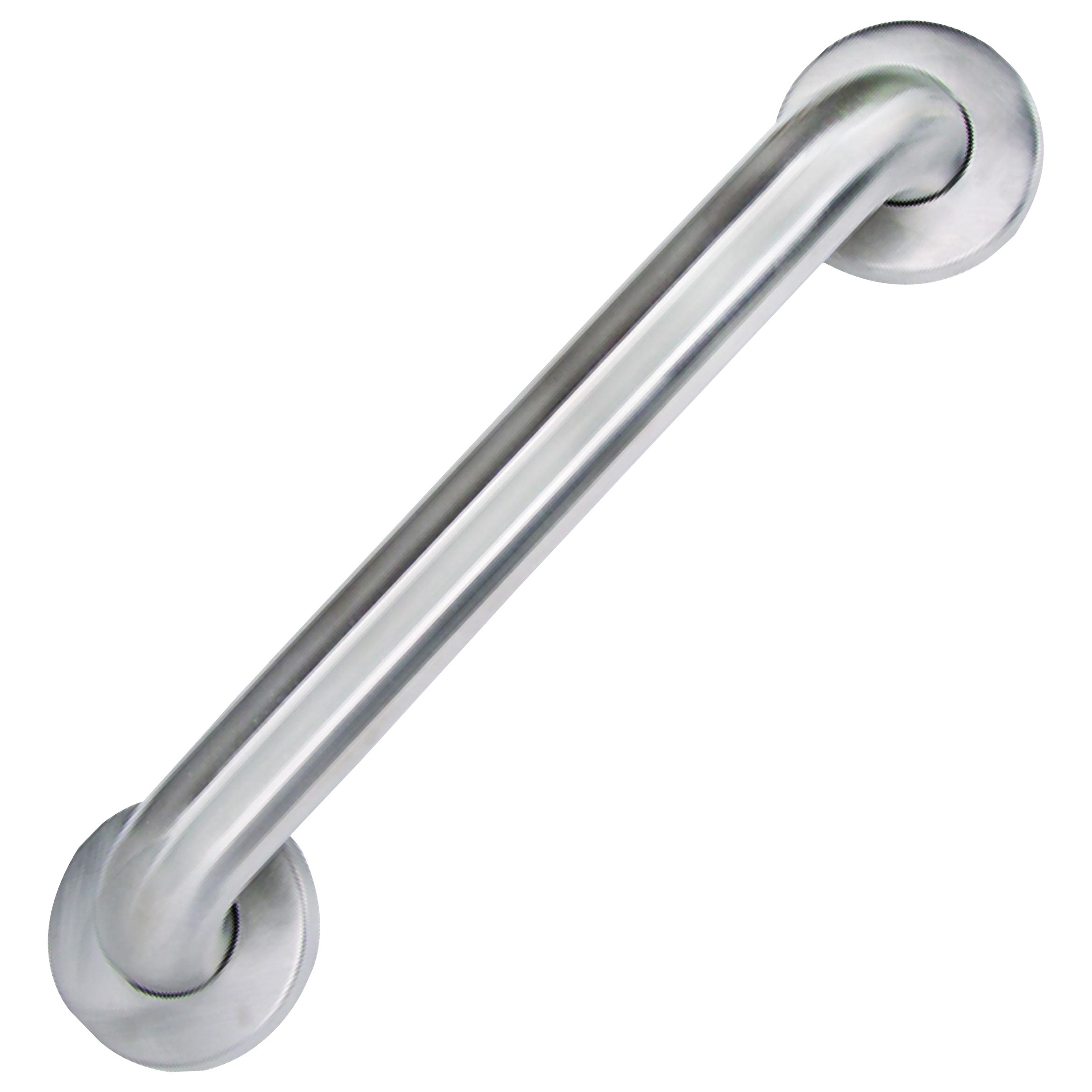 SG01-01&0112 Grab Bar, 12 in L Bar, Stainless Steel, Wall Mounted Mounting