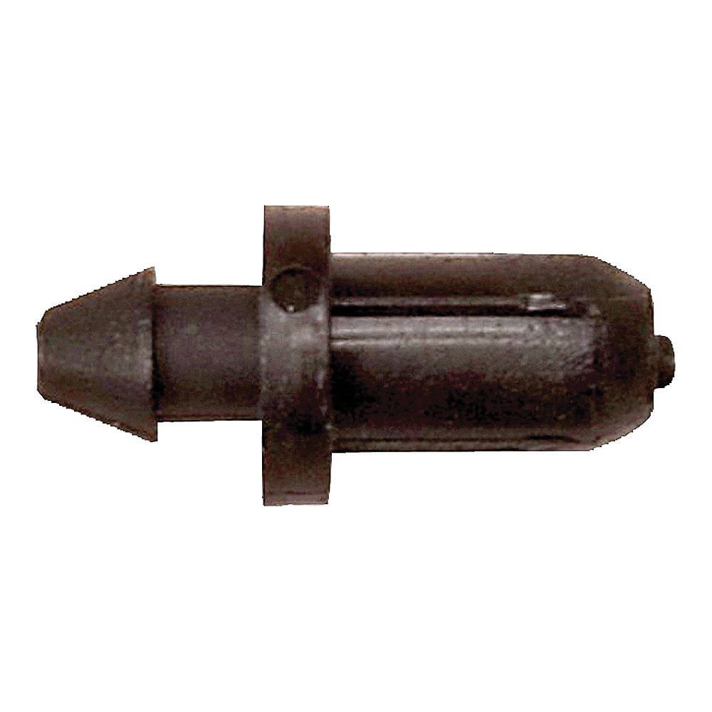 TP25-10PK/10PS Drip Goof Plug, Non-Threaded, Black