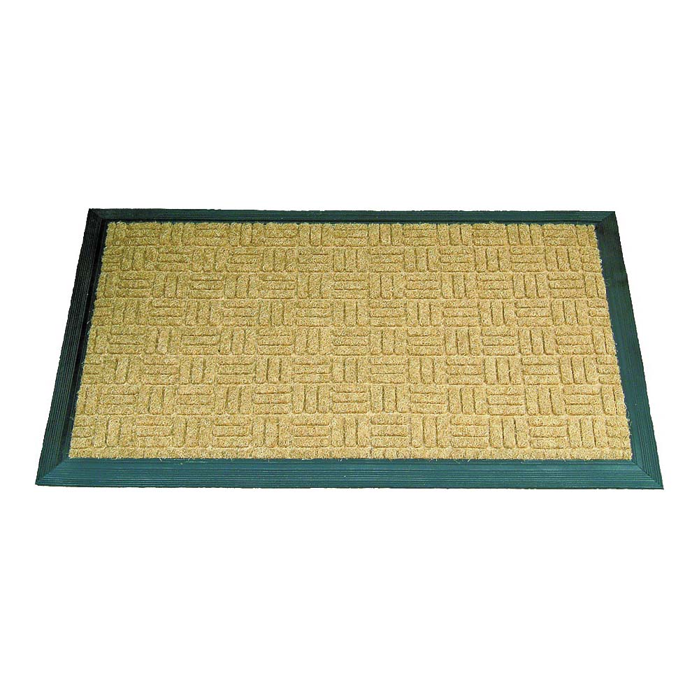 06ABSHE-09-3L18 Door Mat, 30 in L, 18 in W, Non-Woven Surface