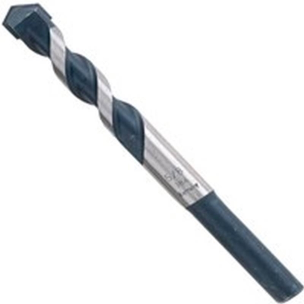 BlueGranite Turbo HCBG24T Hammer Drill Bit, 7/8 in Dia, 6 in OAL, Milled Flute, 2-Flute, 3/8 in Dia Shank