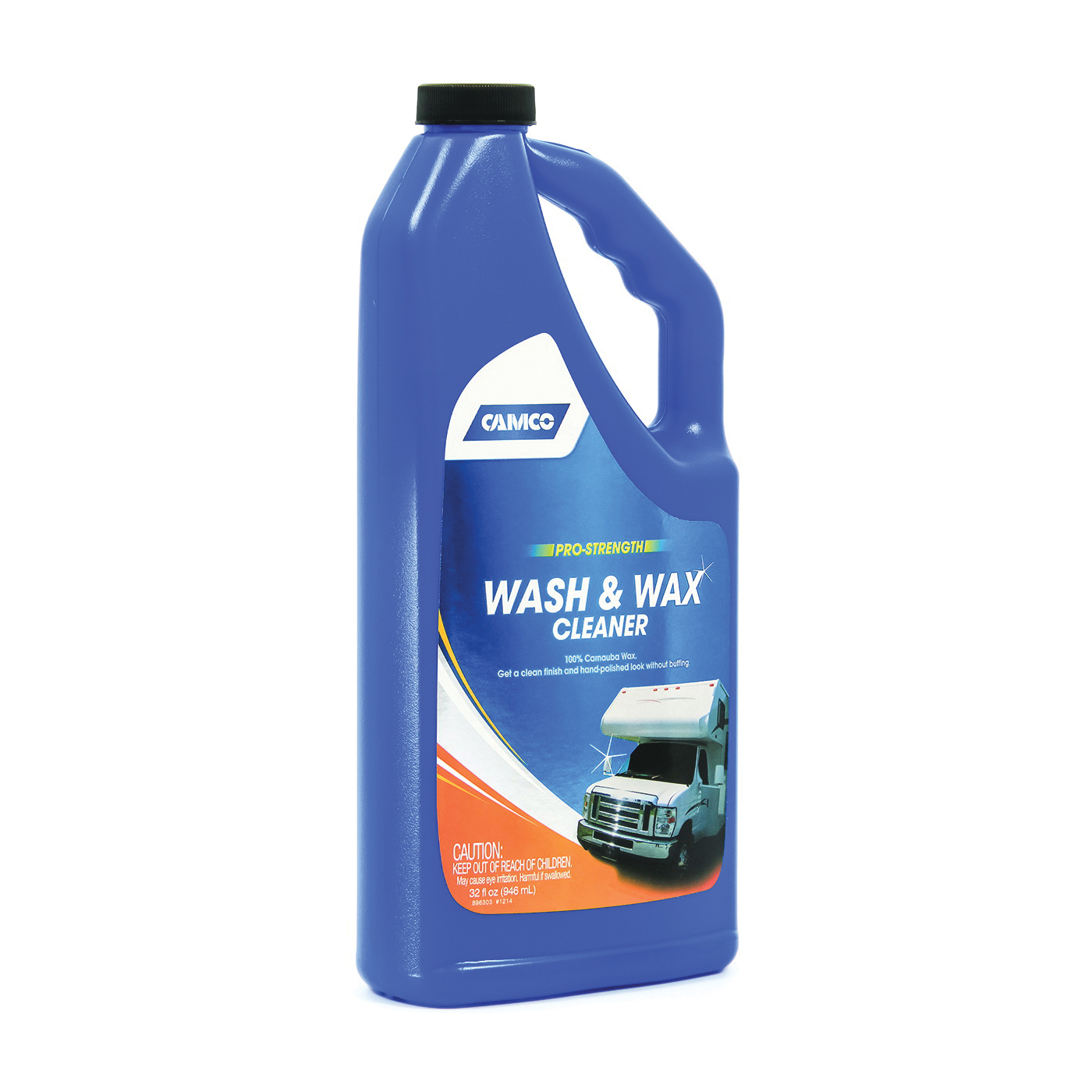 CAMCO 40493 Wash and Wax Cleaner, 32 oz Bottle, Liquid, Fresh Fragrance - 1