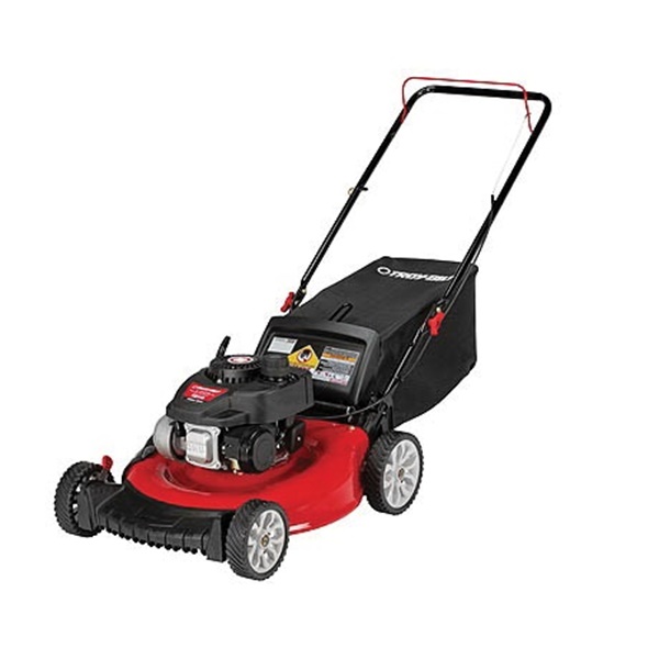 Troy-Bilt 11A-A2SD766 Walk-Behind Push Mower, 140 cc Engine Displacement, 21 in W Cutting, Recoil Start - 2