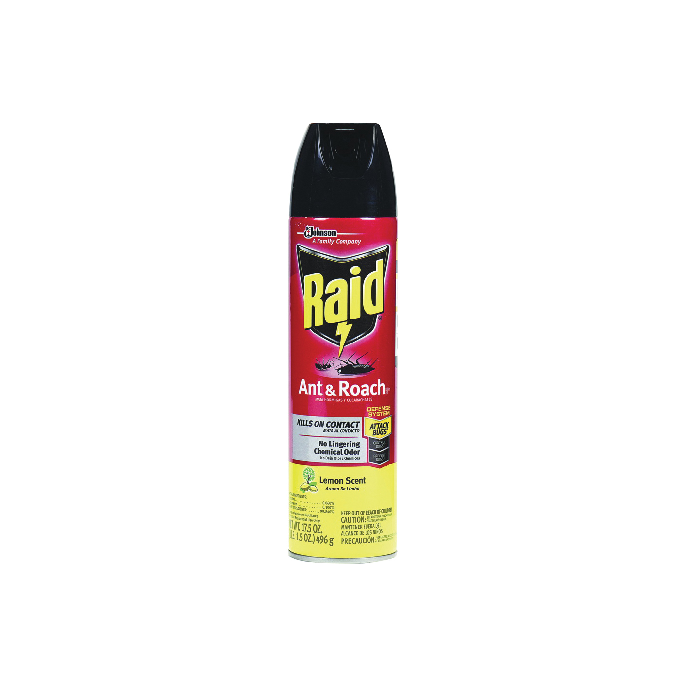 16479 Ant and Roach Killer, Liquid, Spray Application, 17.5 oz, Aerosol Can