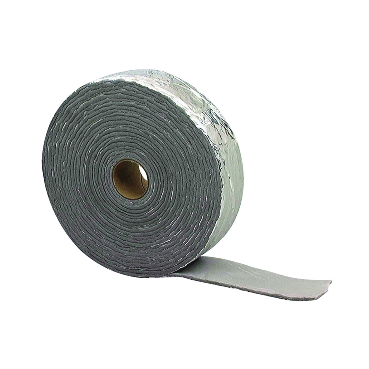 02394 Pipe Insulation Wrap, 30 ft L, 1/8 in Thick, PVC, Black/Silver