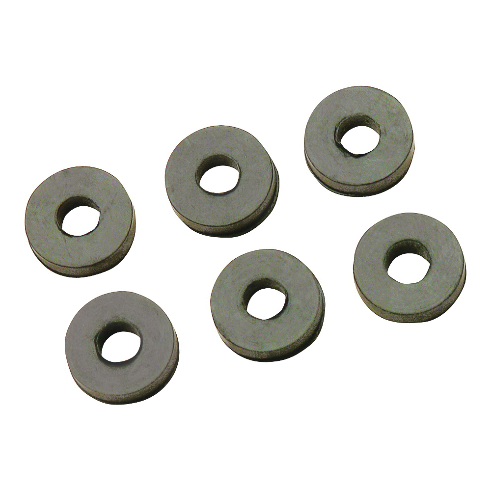 PP805-34 Faucet Washer, Flat, 3/8 in, 5/8 in Dia, Rubber, For: Sink and Faucets