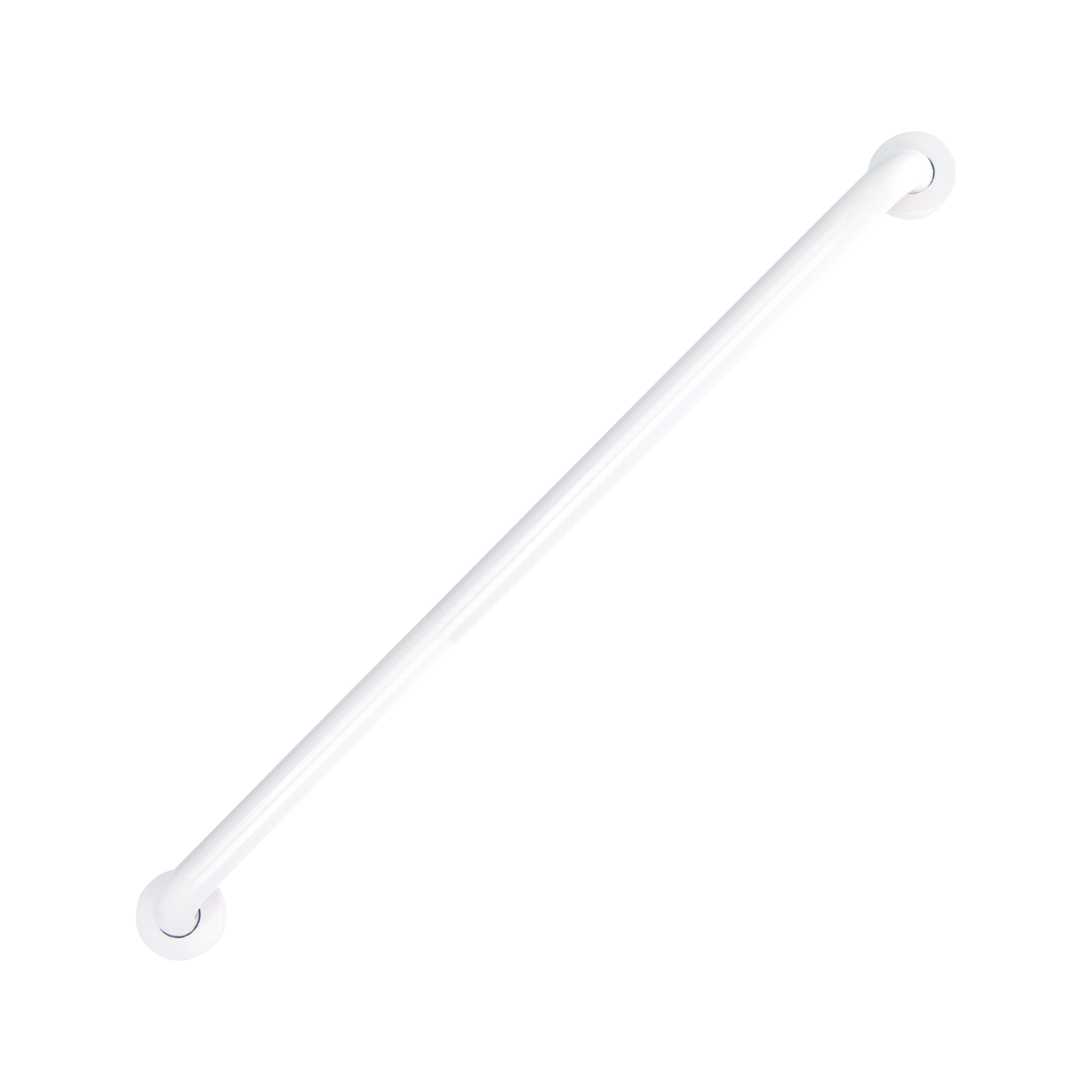 SG01-01&0236 Safety Grab Bar, 36 in L Bar, White, Wall Mounted Mounting