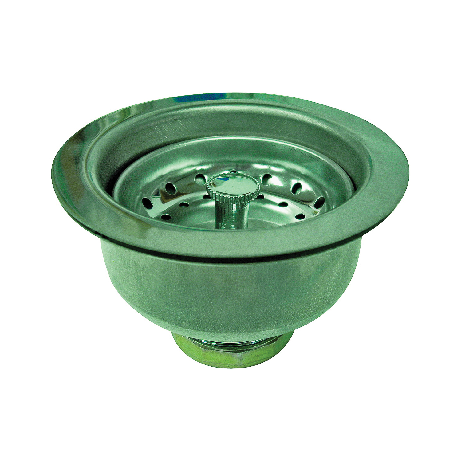 122043-3L Basket Strainer Assembly, 4-1/2 in Dia, For: 3-1/2 to 4 in Dia Opening Sink