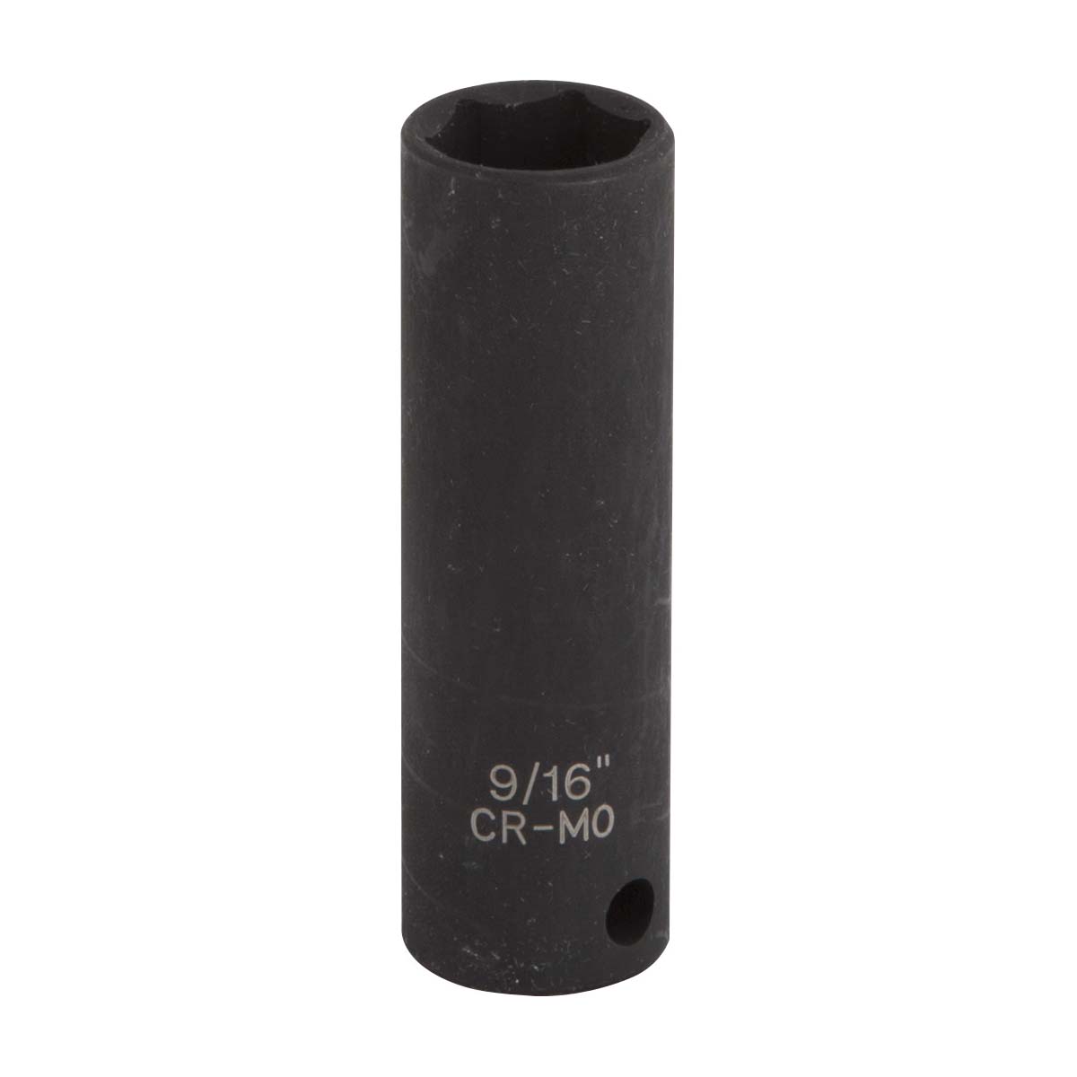 MT6580114 Deep Impact Socket, 9/16 in Socket, 3/8 in Drive, Deep Drive, 6-Point, Chrome Molybdenum Steel