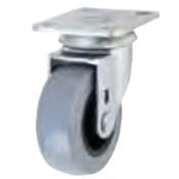 G1 Series 3541 Swivel Caster, 2 in Dia Wheel, TPU Wheel, Gray, 88 lb