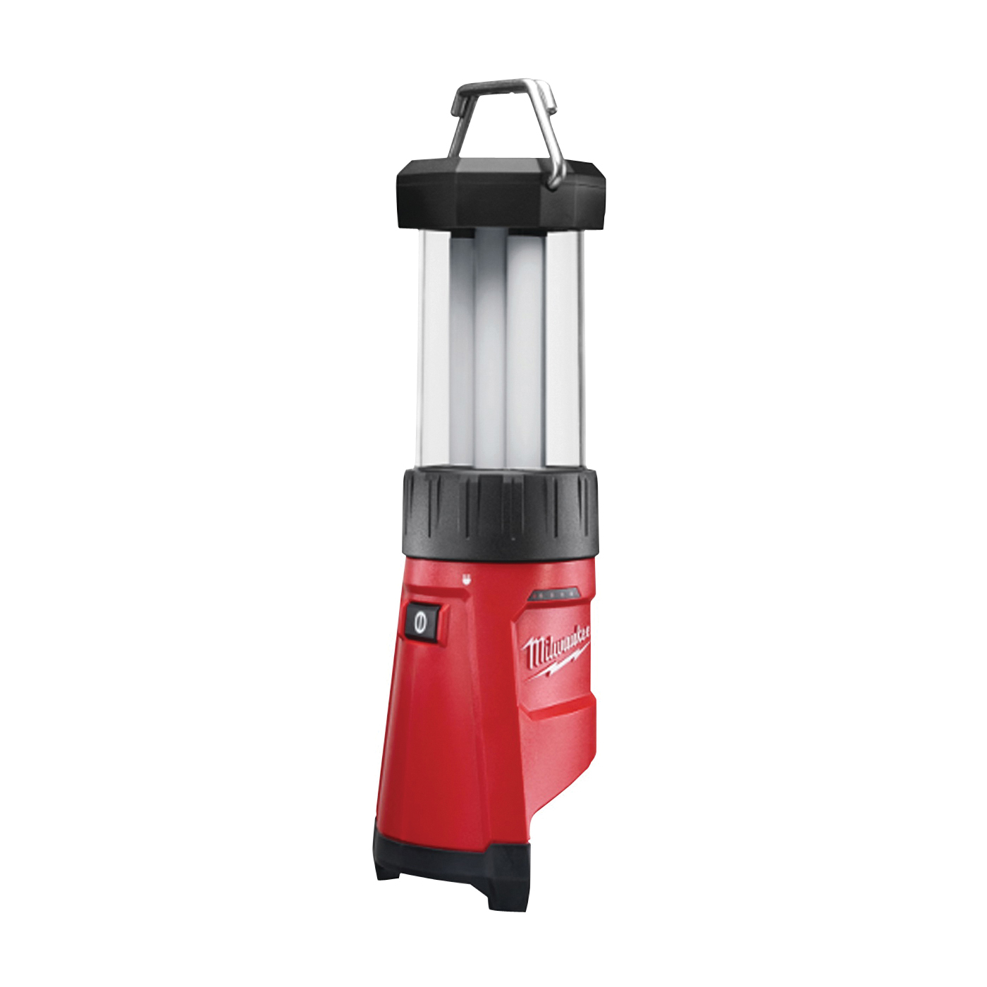 Milwaukee 2362-20 Lantern/Flood Light, LED Lamp, Plastic, Red
