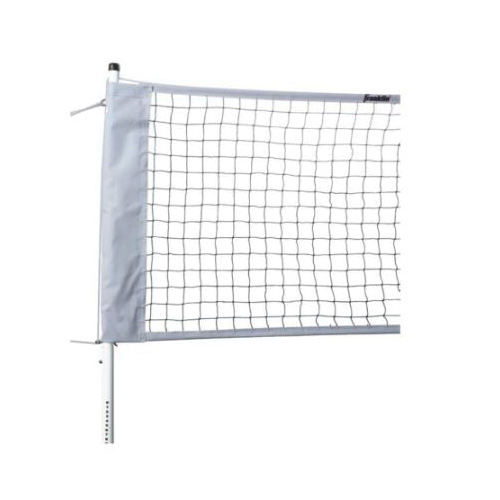 50613 Volleyball and Badminton Net, 30 ft L, 2 ft W, Plastic, White